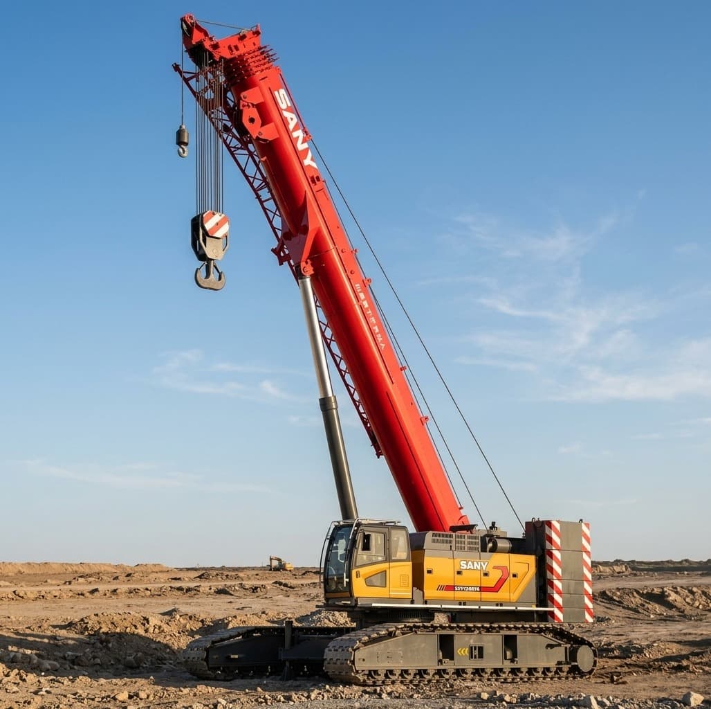 TELESCÓPICA SOBRE ORUGAS 160 TON