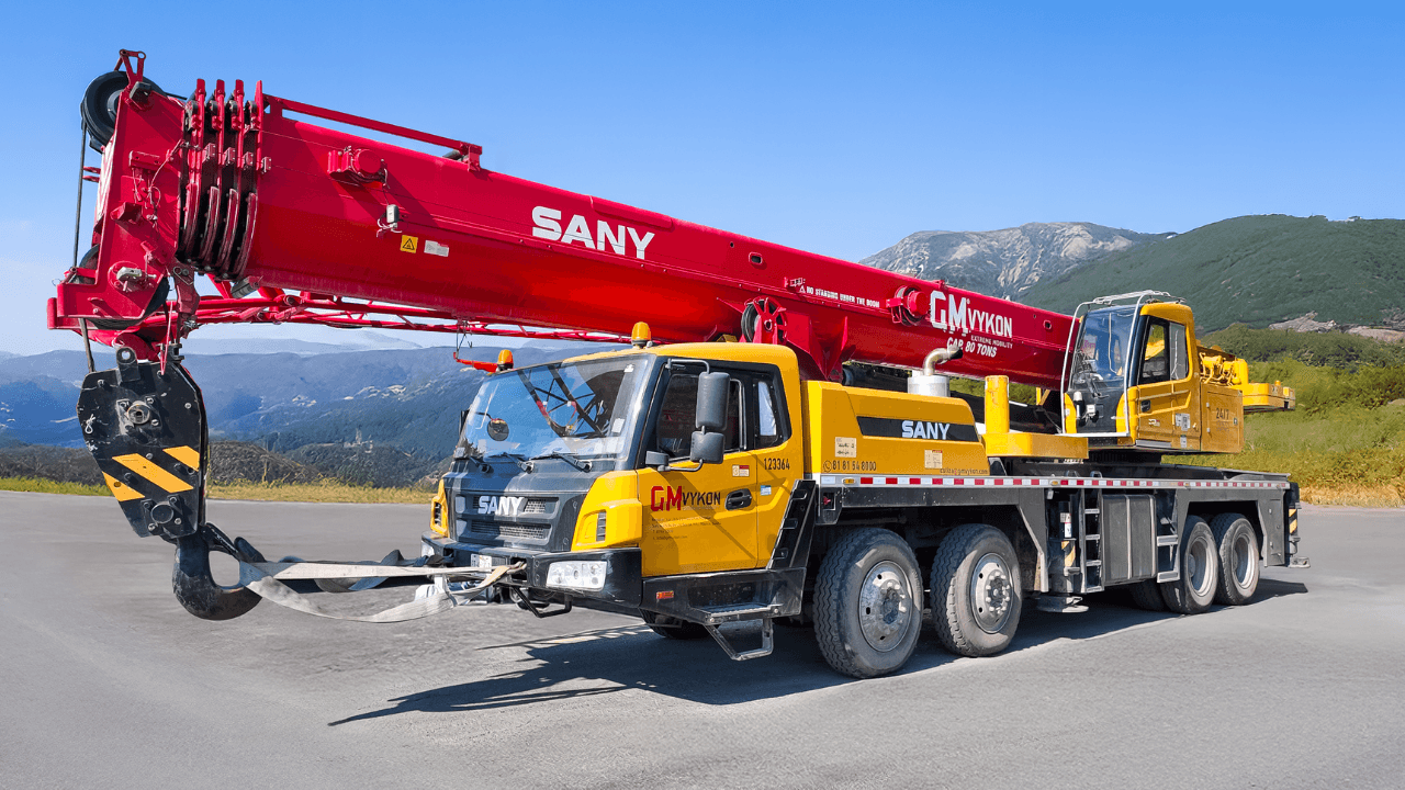 GRÚA MONTADA CAMIÓN 80 TON